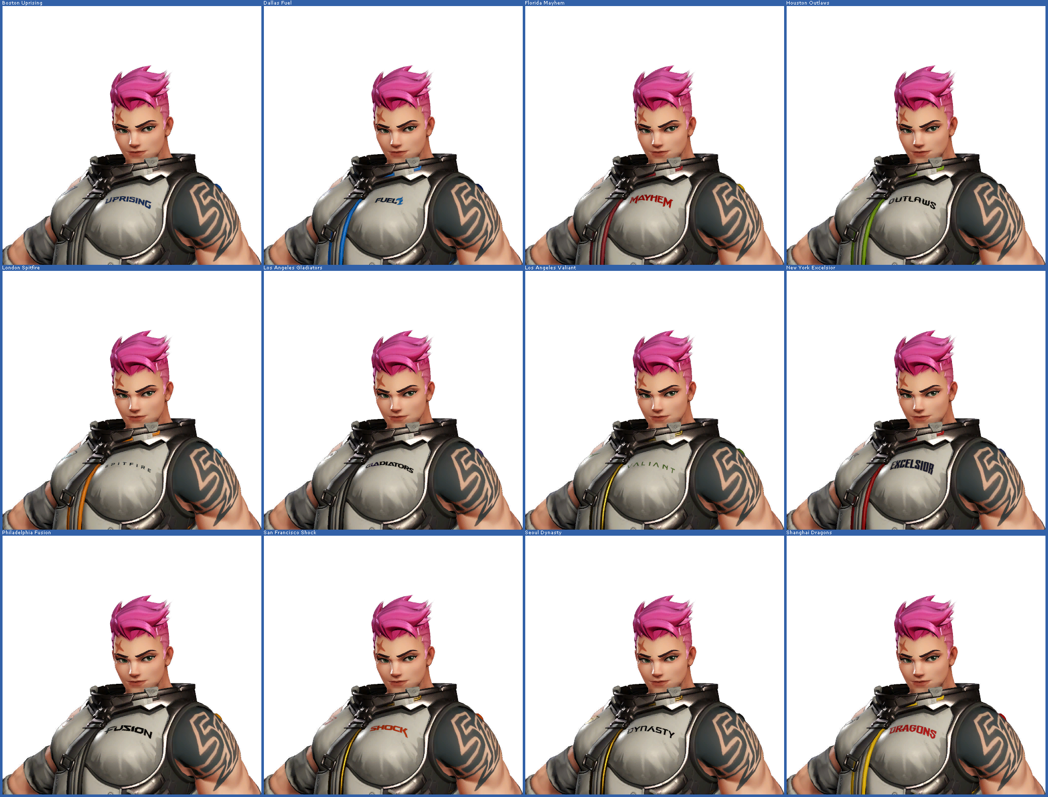 Click For Full Sized Image Zarya - Superhero (2073x1577), Png Download