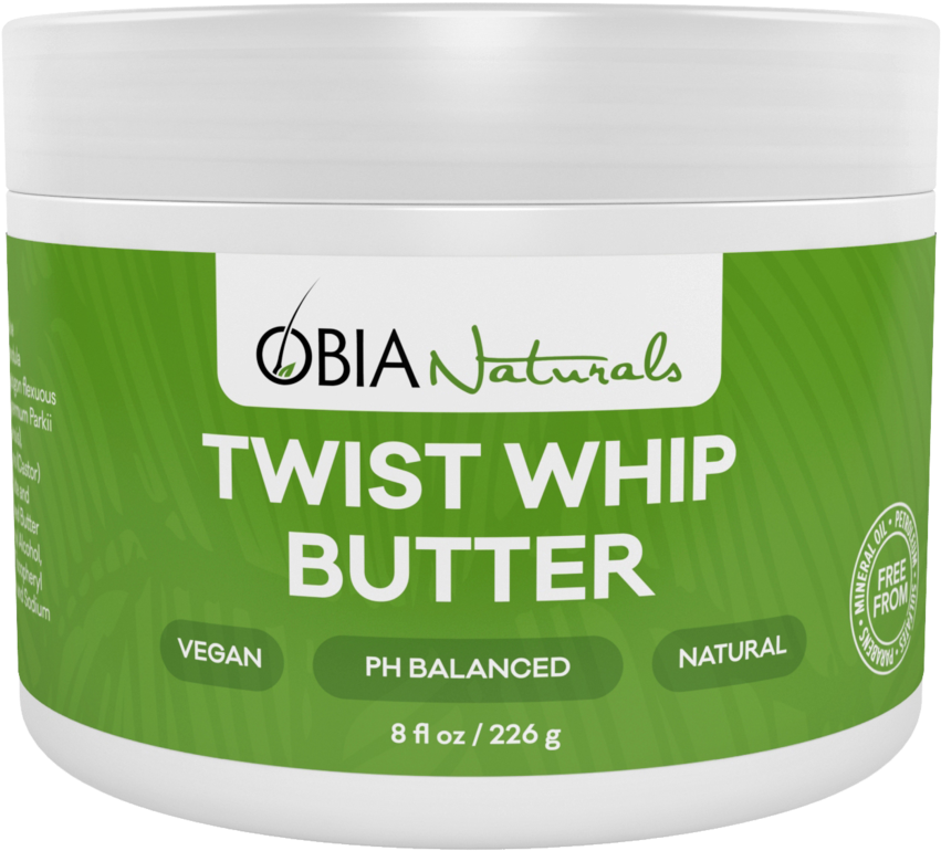 Twist Whip Butter - Obia Naturals Twist Whip Butter - 8 Oz (1024x1024), Png Download