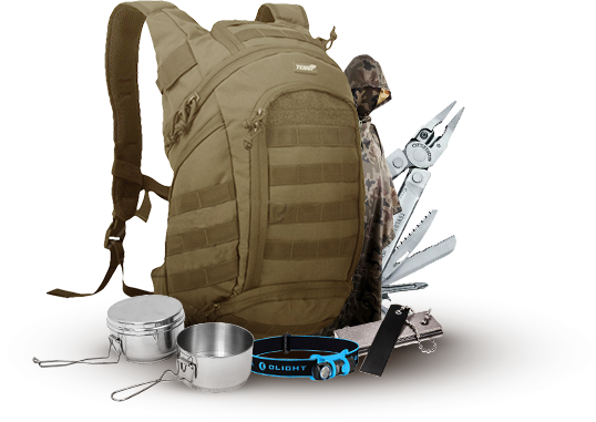 1st Place - Texar Cober Backpack - Coyote (538x381), Png Download