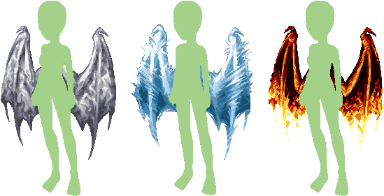 Dragon Wings (575x300), Png Download