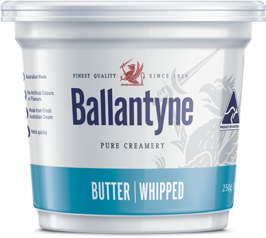 Ballantyne Whipped Butter - Ballantyne (460x350), Png Download