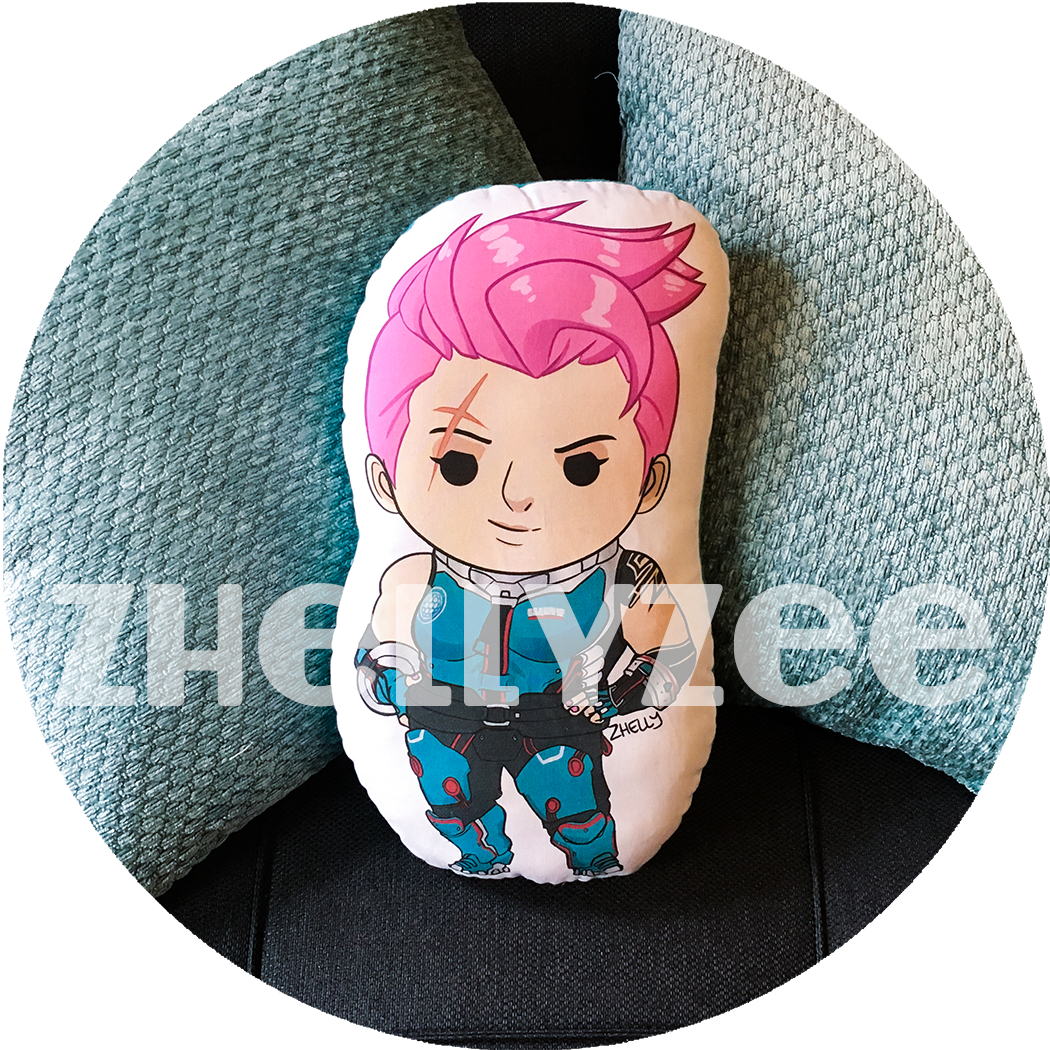 Zarya Pillow Plush (1050x1050), Png Download