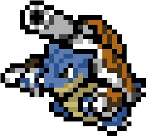 Download Mega Blastoise Mega Blastoise Pixel Art Full Size Png Image Pngkit mega blastoise pixel art