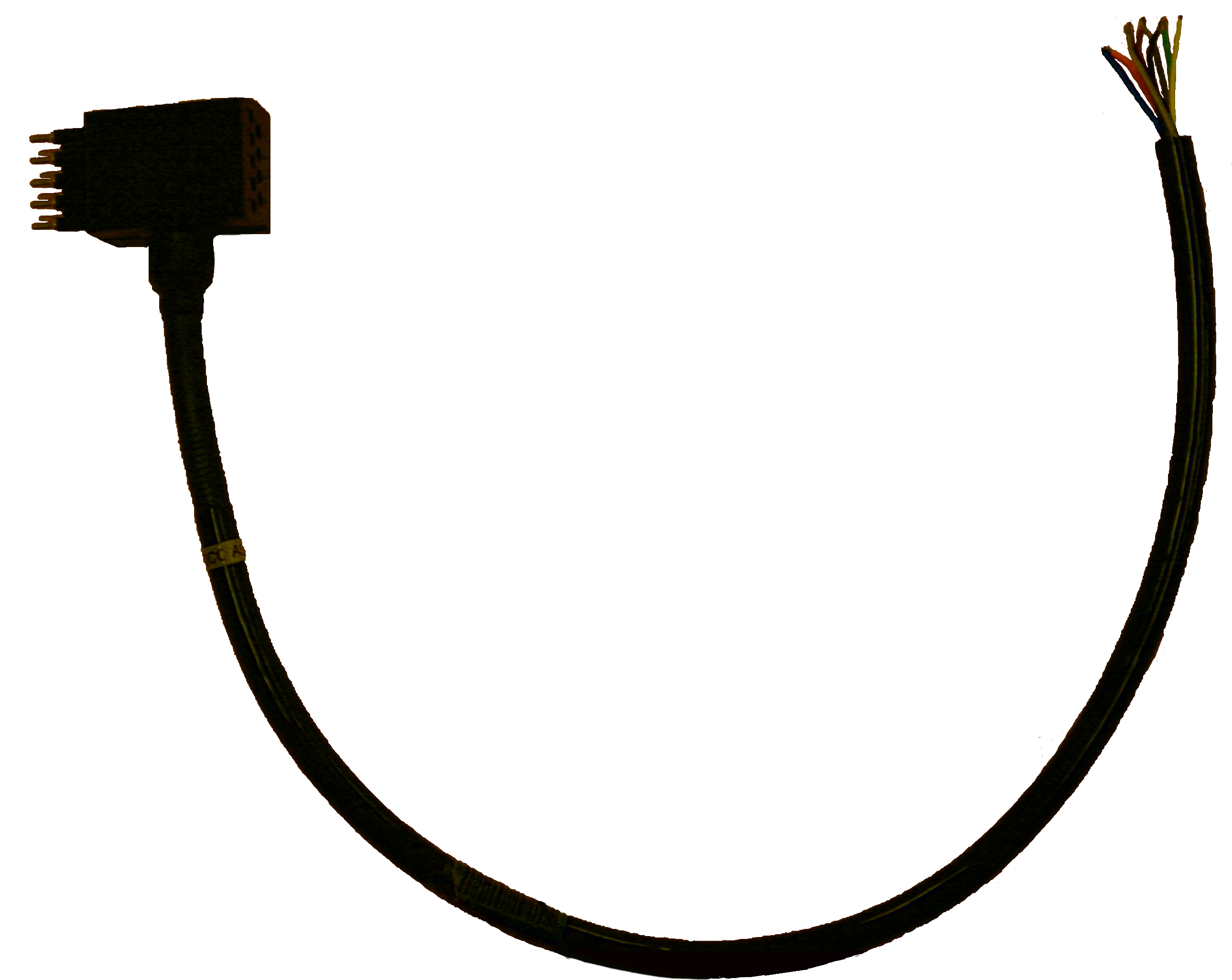 9-pin Whip - Transparent Black And White Whip (2727x2179), Png Download