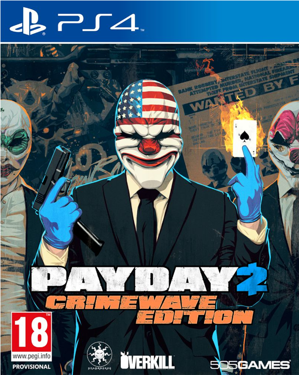 505 Games Payday 2 Crimewave Edition Ps4 (800x800), Png Download