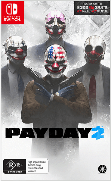 Payday 2 Age Rating Australia (600x600), Png Download