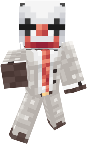 Acccrjkpng - Skin Minecraft Payday (640x640), Png Download