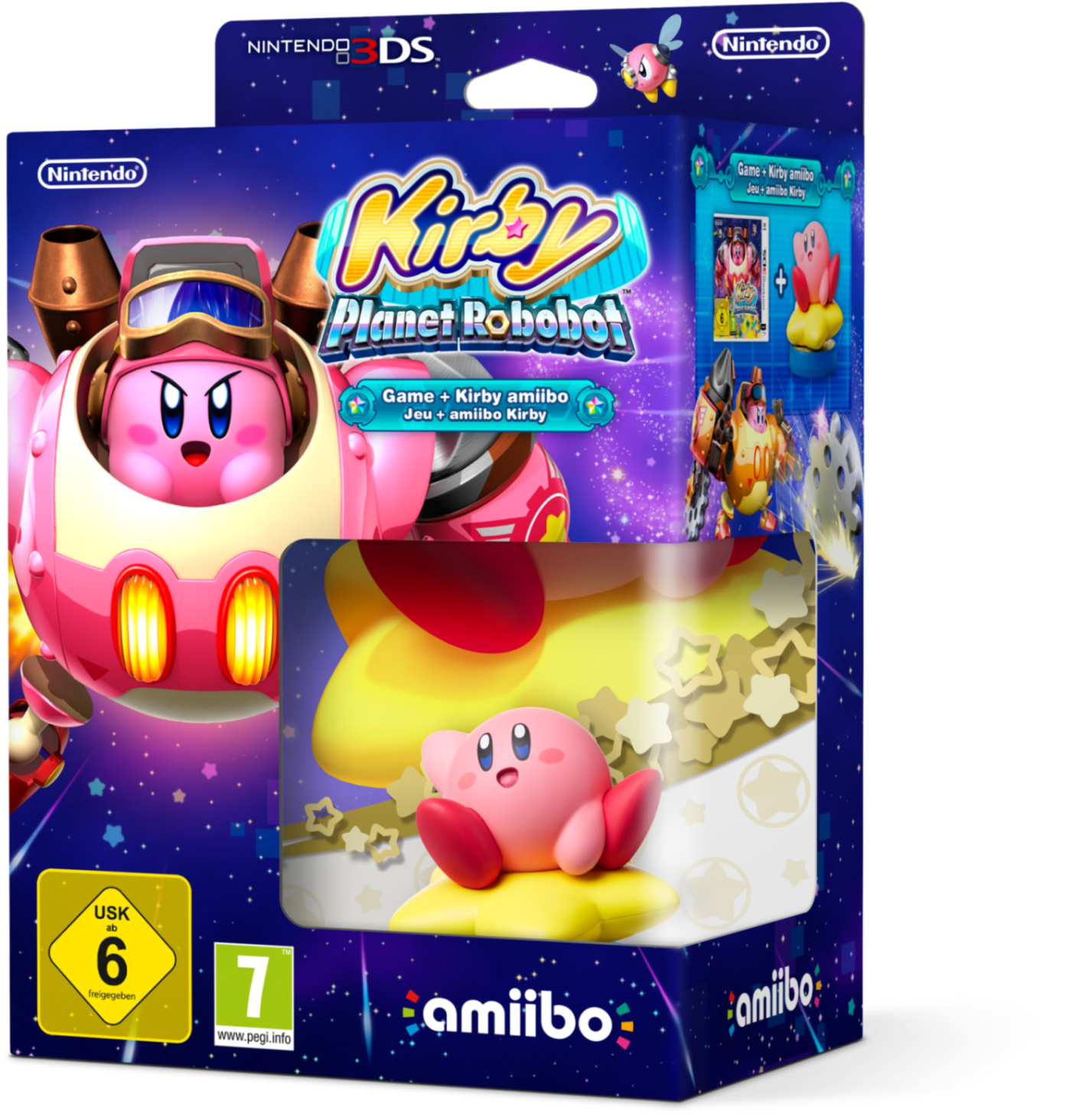 If You Want King Dedede, Meta Knight And Waddle Dee, - Kirby Planet Robobot With Amiibo (600x737), Png Download