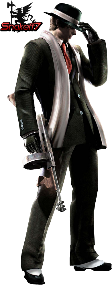 Download Amazing High-quality Latest Png Images Transparent - Resident Evil 4 Costume Special 2 Leon (427x1024), Png Download