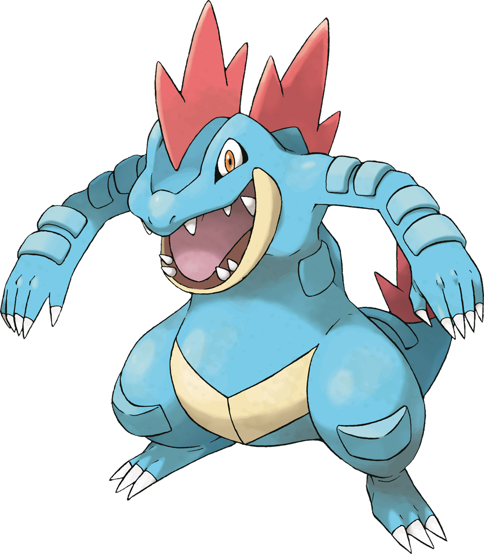 No Caption Provided - Pokemon Feraligatr (944x1080), Png Download