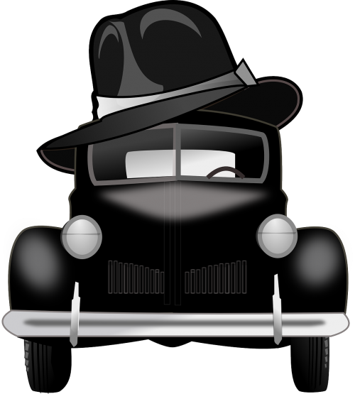 Organized - Happy Birthday Old Car (500x555), Png Download