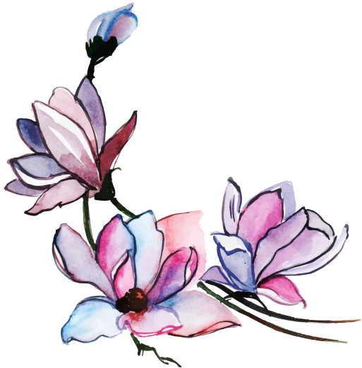 This Is A Multi Fandom Blog, But Will Mostly Consist - Watercolor Plants (626x626), Png Download
