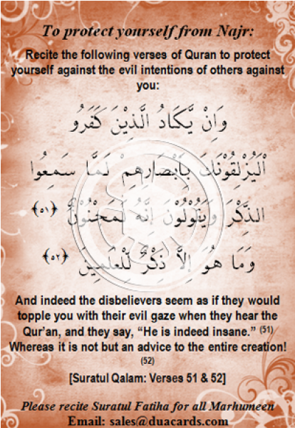 Dua For Nazar Evil Eye (600x600), Png Download