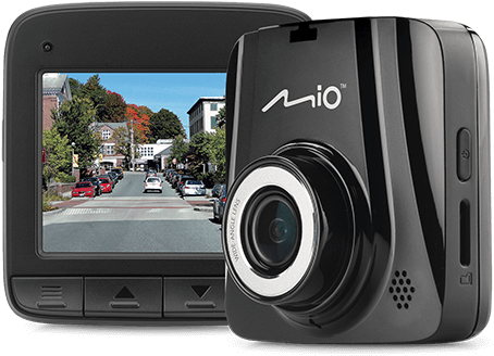Mivue™ C300 Mivue™ C300 - Apeman 1080p Dash Cam 3-inch Lcd Screen Dashboard Camera (500x500), Png Download
