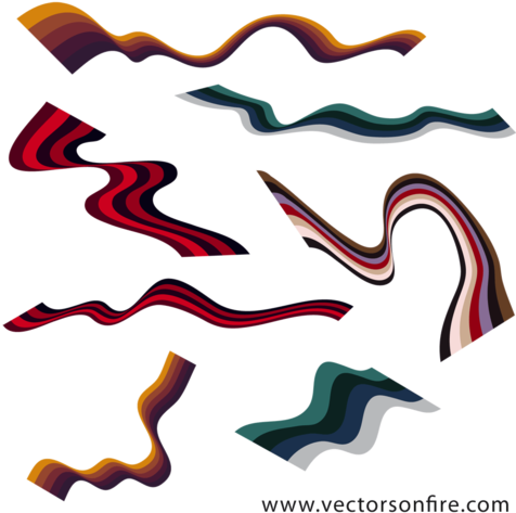 1 - Vector Ribbon (476x480), Png Download