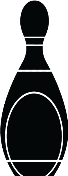 Bowling Pin - Graphic Design (750x750), Png Download