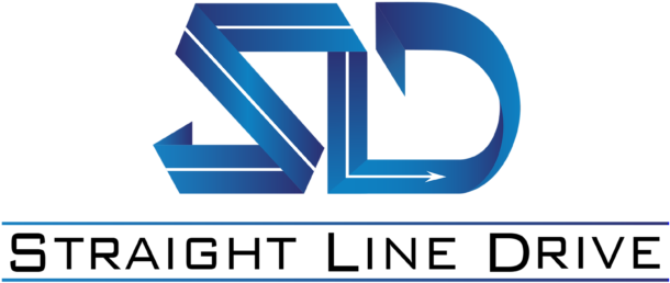 Straight Line Drive Going Social - Sld Logo (700x319), Png Download