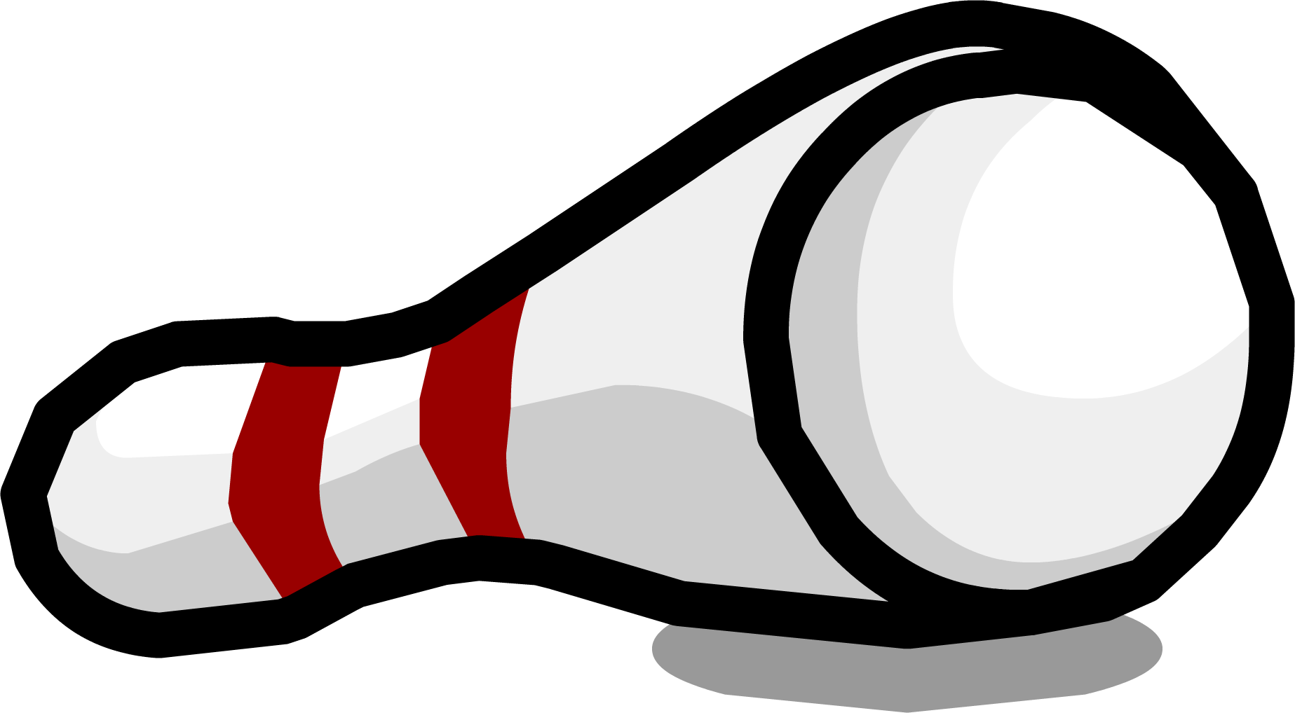 Bowling Pin Sprite 003 - Cartoon Png Bowling Pins (1847x1018), Png Download