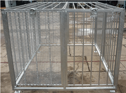 A/c Cage Roof Top - Ac Cage, T-rex 5' X 7' Roof Top Air Conditioner Protection (400x500), Png Download