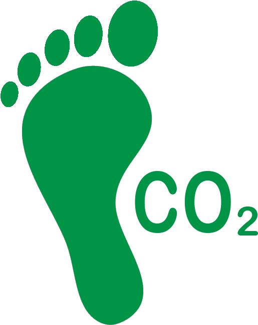 Zero Carbon Footprint Icon Png (575x695), Png Download