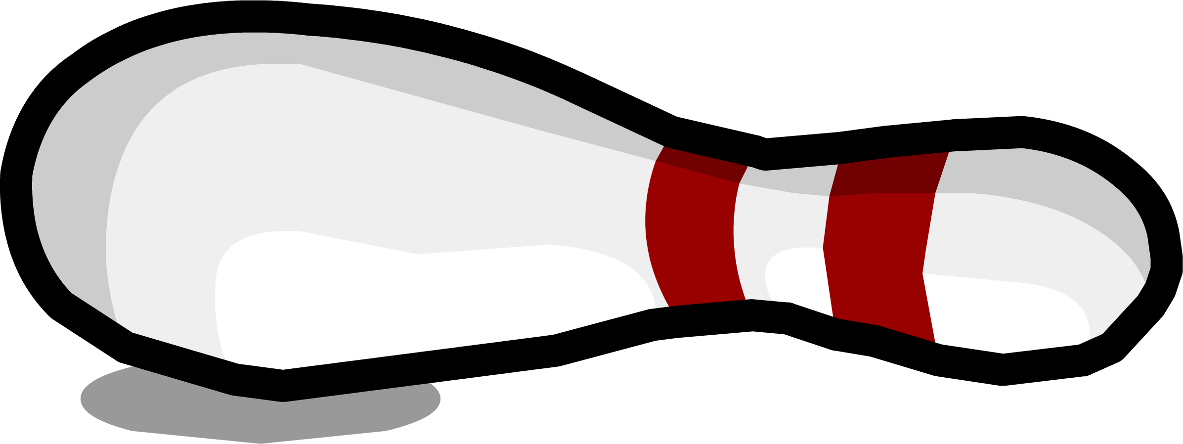 Bowling Pin Sprite 002 - Bowling Pin (2393x898), Png Download