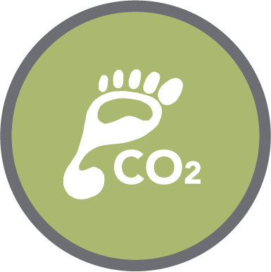Smaller Carbon Footprint - Architecture (385x386), Png Download
