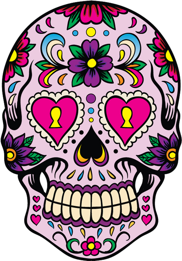 Download Caveira Mexicana Caveira Mexicana Png Full Size Png Image Pngkit