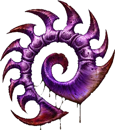 Create The Next Top Build Order Or Find The Latest - Zerg Symbol (347x392), Png Download