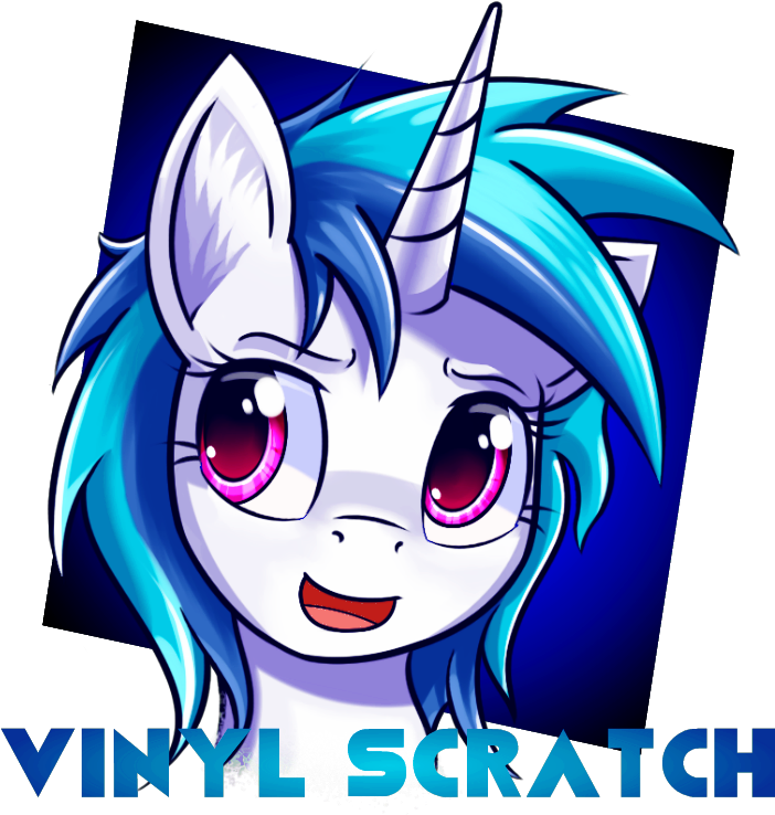 Njucnl5 - Vinyl Scratch Mobile (725x795), Png Download