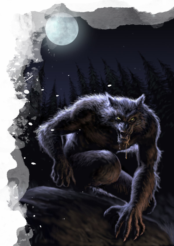 The Character Is Now Chaotic Evil - Clash Level 1: Werewolf Attack (clash) (600x849), Png Download