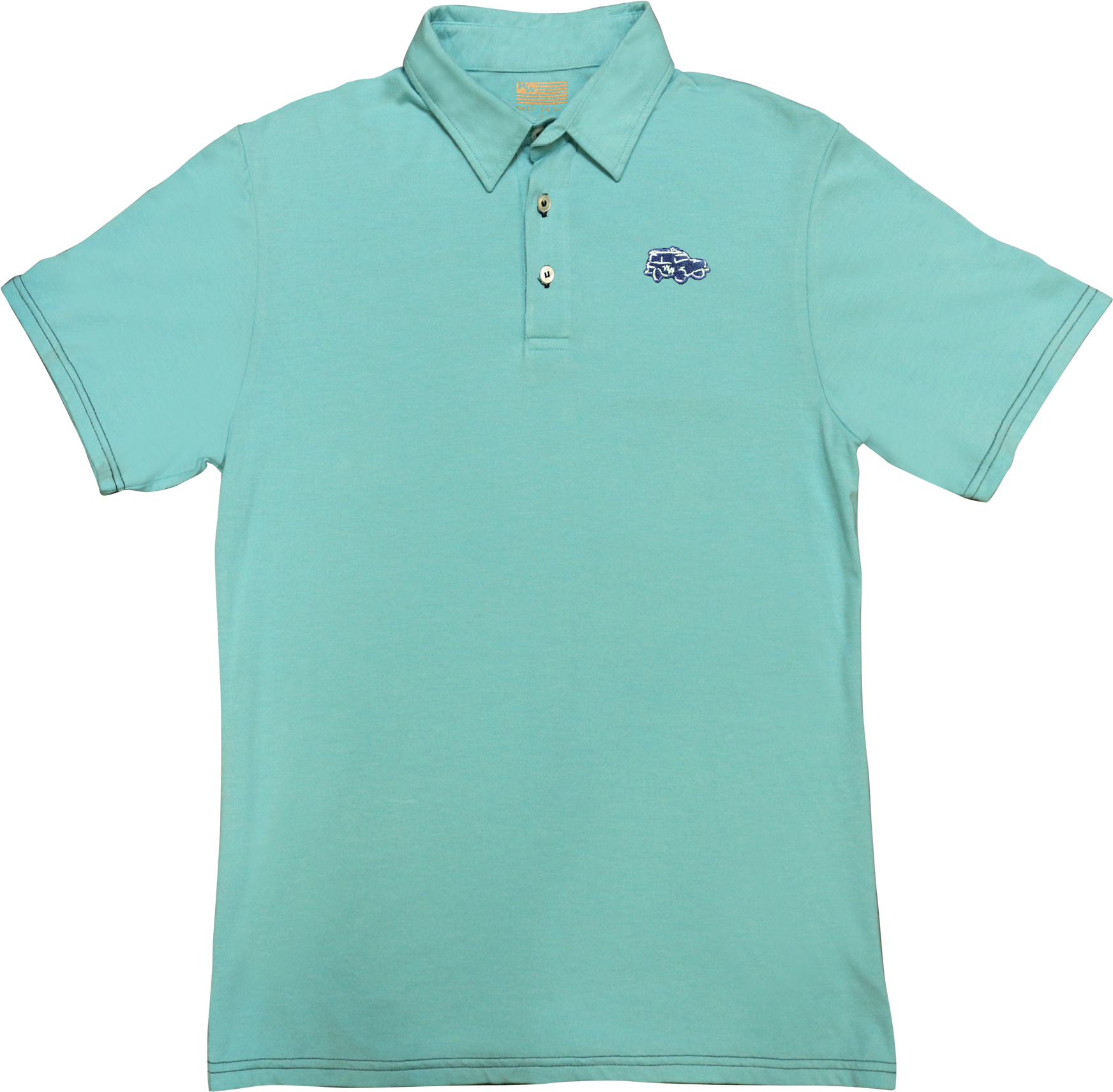 Bamboo Stretch Polo (1800x1800), Png Download