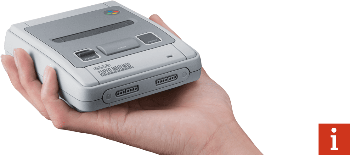 Super Nintendo Snes Classic Mini Entertainment Console (1200x630), Png Download