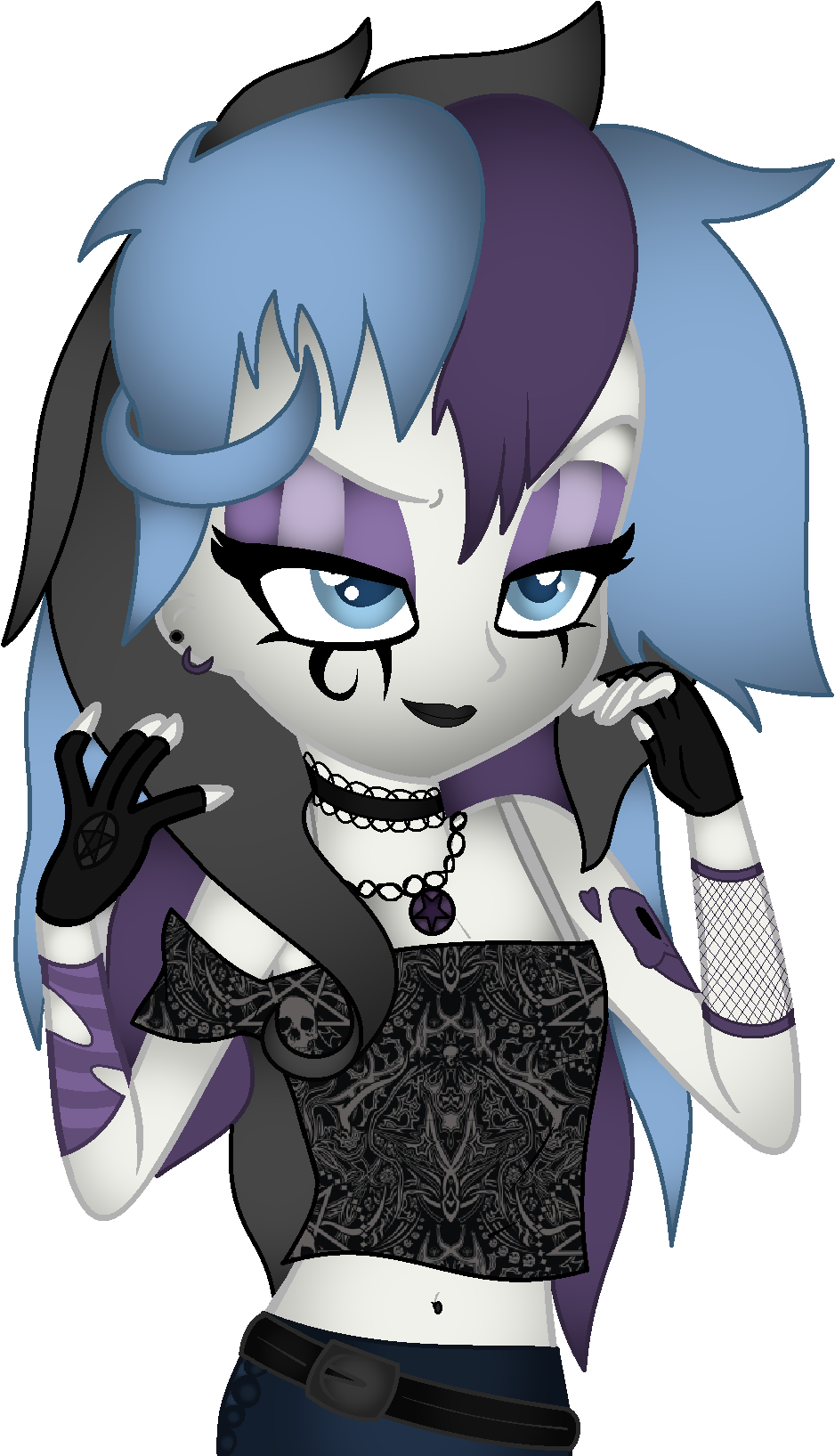 Sugar Skull Equestria Girls Version By Angelofthewisp-dbw0txw - Equestria (983x1641), Png Download