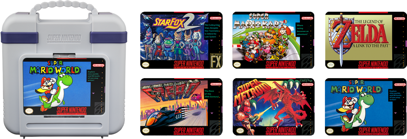 Pdp Snes Classic Deluxe Carrying Case For The Super - Pdp Snes Classic Deluxe Carrying Case (1500x549), Png Download