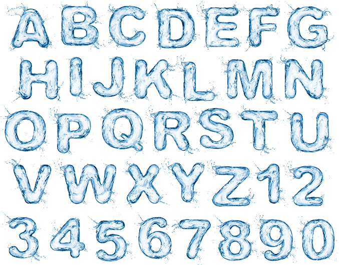 Buy Water Splash Font And Make Breathtaking Water Typography - S. I. P In God: Stand, Increase, And Pursue (595x595), Png Download