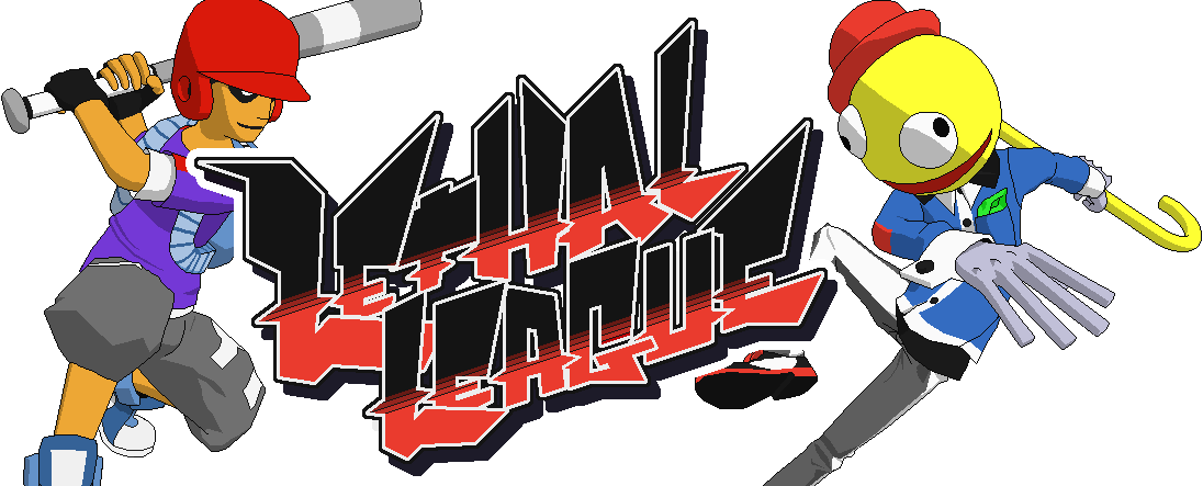Pong Super Smash Bros - Lethal League Logo Png (1096x443), Png Download