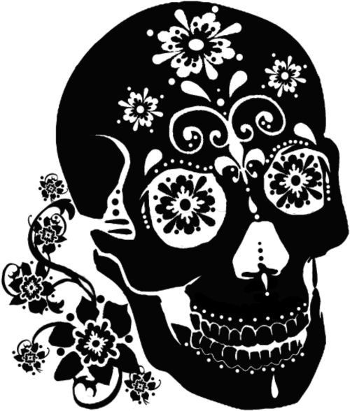 Skulls And Bones Pinterest - Calavera (600x600), Png Download