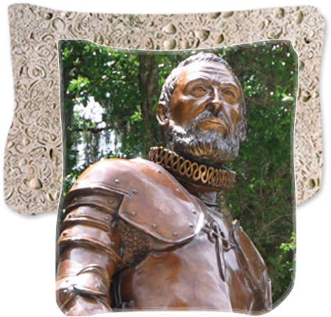 Menendez Statue/park - Park (523x456), Png Download