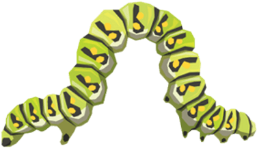 Caterpillar Png Transparent (400x400), Png Download