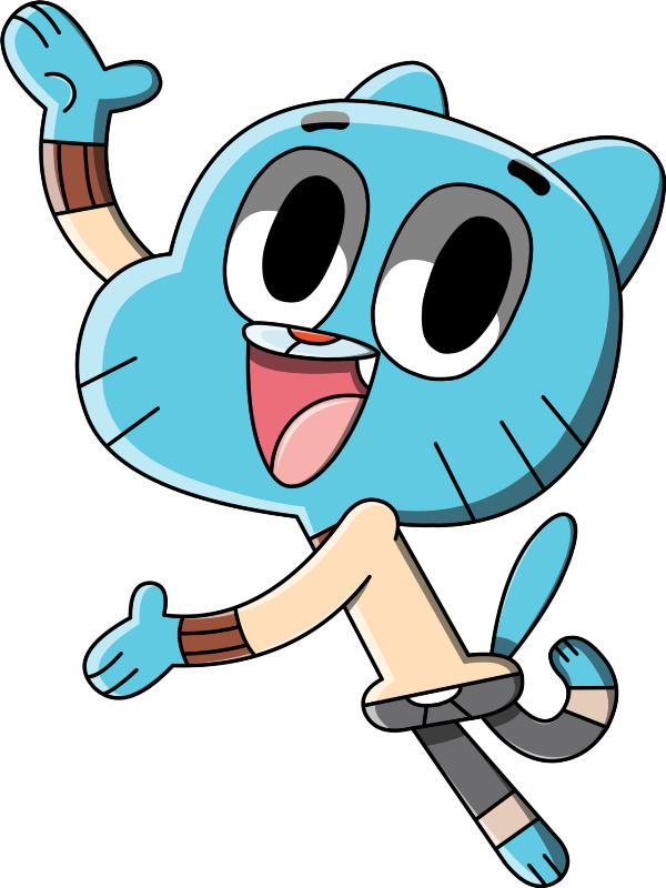 Happy Gumball Watterson - O Incrível Mundo De Gumball Gumball (600x800), Png Download