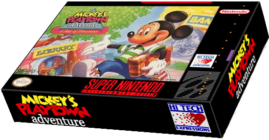 Mickey's Ultimate Challenge Super Nintendo (550x287), Png Download