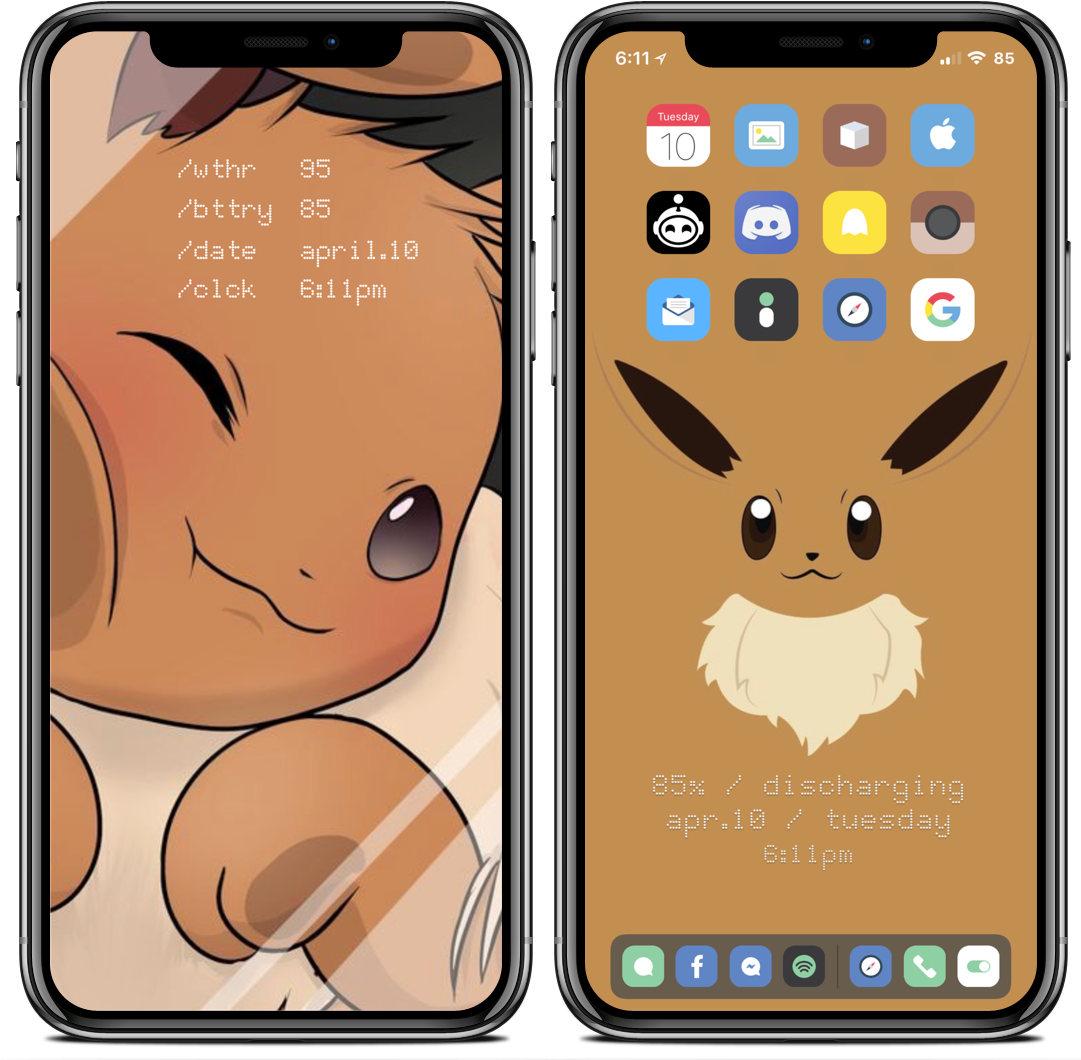 My Cute Setup - Souris Sans Fil Evoli Pokemon Vitre Glace - Souris (1080x1080), Png Download