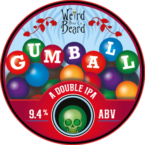 Weird Beard Gumball - Weird Beard Brewery (500x500), Png Download