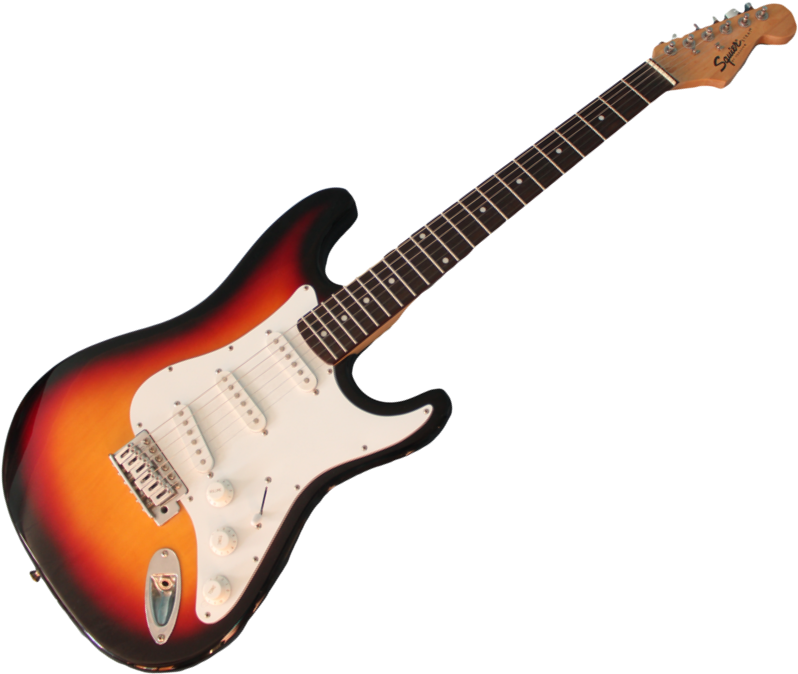 Png Guitarra - Fender Standard Strat Mod Guitar Lace Sensor Gold (1024x683), Png Download