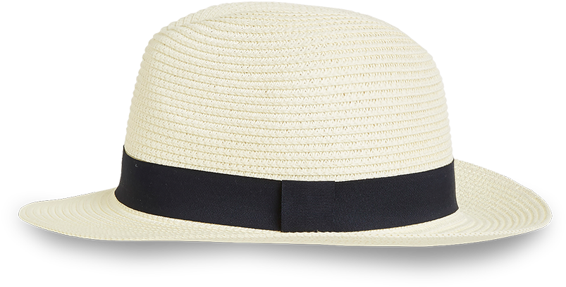 Straw Hat White - Hat (888x888), Png Download