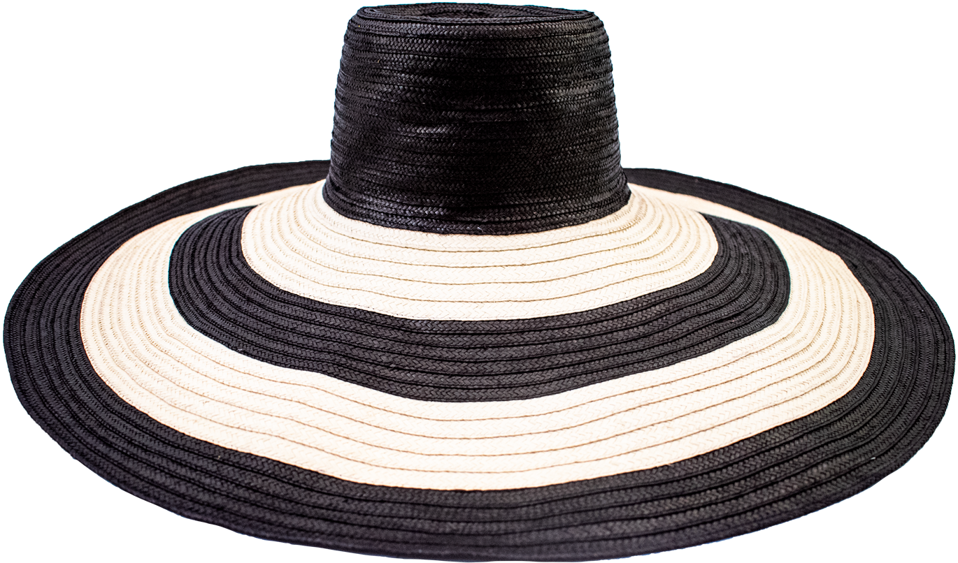 Black Flexible Floppy Hat With Oversized Brim Adult (1500x1500), Png Download