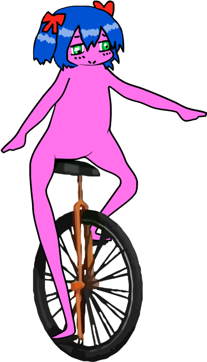 Pink Footwear Purple Bicycle Wheel Bicycle Frame Violet - Dat Boi Meme Transparent (446x753), Png Download