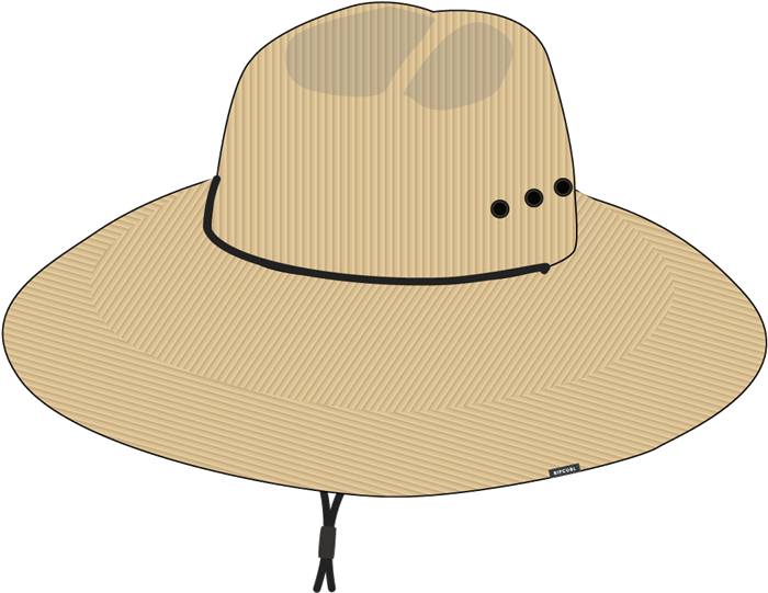 Rip Curl Miami Straw Hat - Fedora (700x700), Png Download