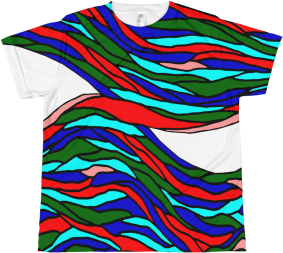 Numin Looks Color Splash All Over Youth Sublimation - Color (600x600), Png Download