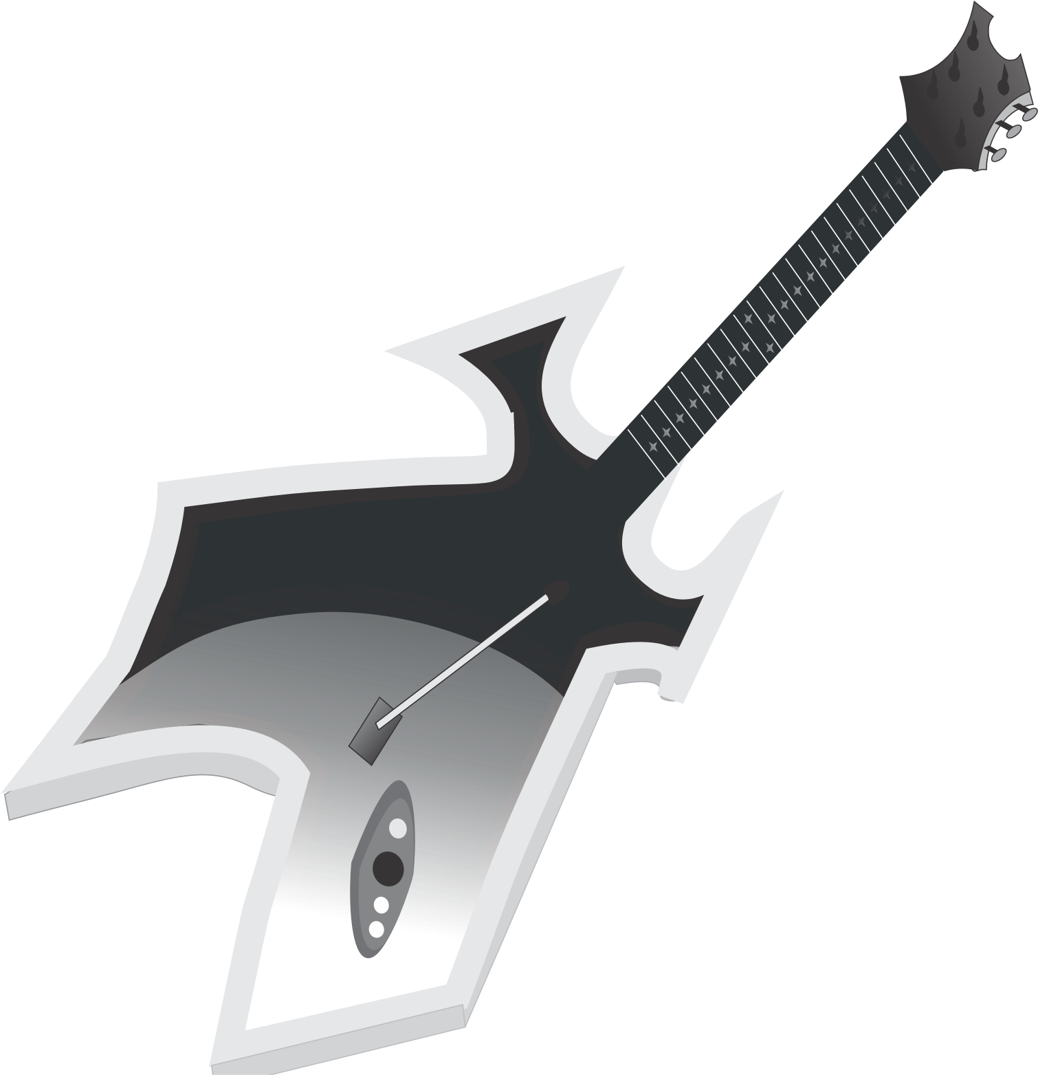 Guitarra Png (1510x1563), Png Download